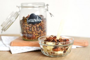 Granola : petit déjeuner gourmand, healthy et complet !