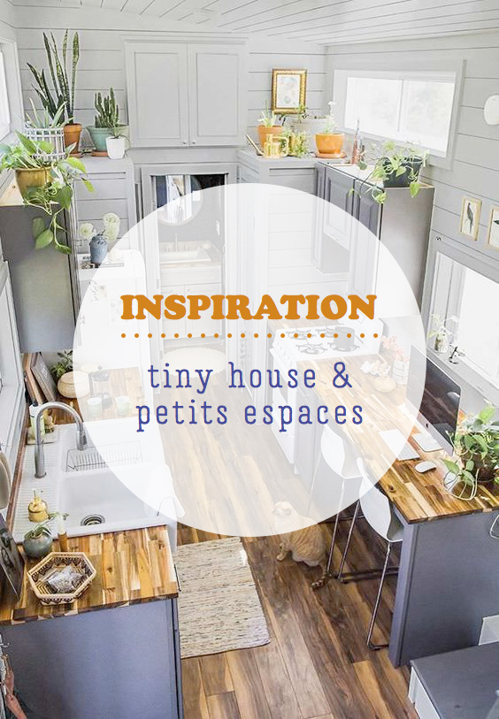 Vous connaissez le mouvement tiny house ? Ces petites maisons sont une super source d’inspiration pour l’aménagement de mon studio de 14m2. Voici quelques idées pour aménager un petit espace !